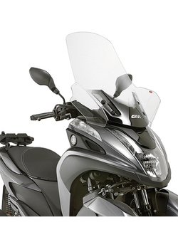 Szyba do skutera GIVI przezroczysta Yamaha Tricity 125/ 155 (14-24) [mocowanie w zestawie]
