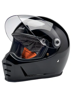 Kask integralny Biltwell Lane Splitter Solid czarny