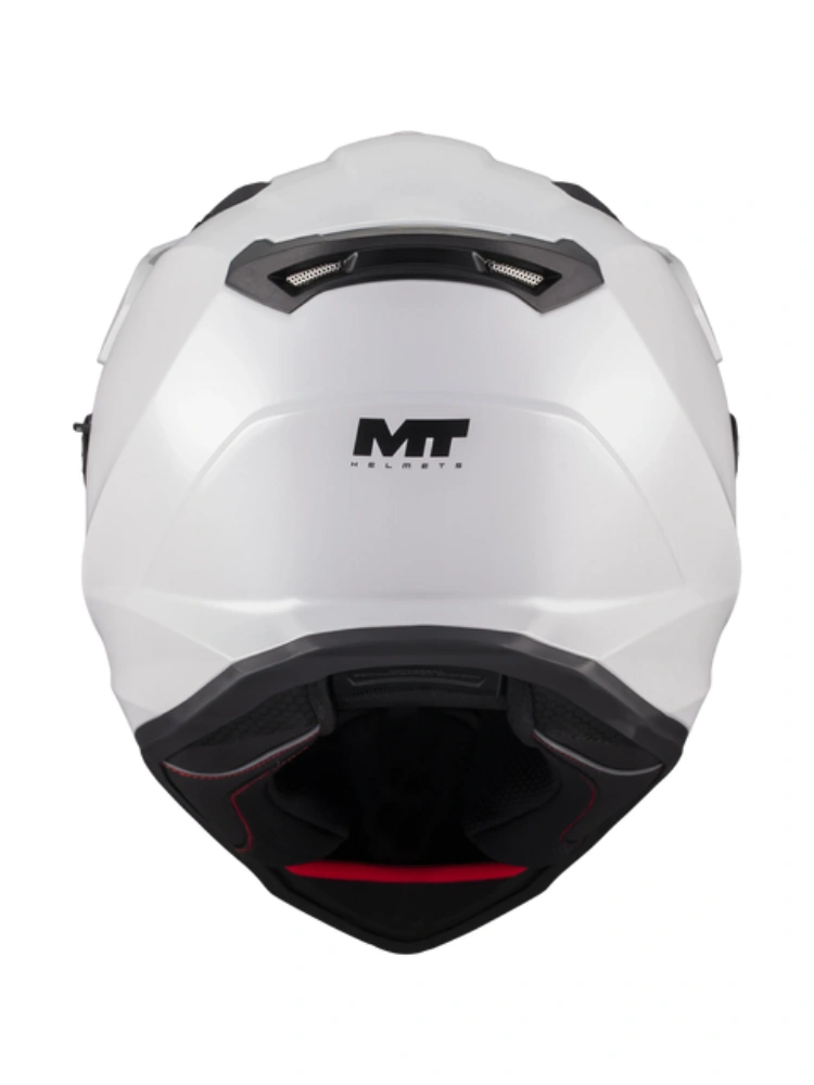 Kask adventure MT Track SV Pure A0 biały, połysk