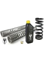 Zestaw sprężyn progresywnych przedniego zawieszenia widelca i amortyzatora Touratech Black-T Yamaha XJR 1300 (98-01)