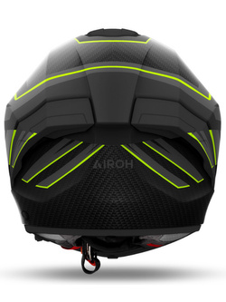 Kask integralny Airoh Matryx Sentinel czarno-żółty matowy