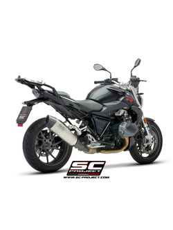 Tłumik SC-Project, X-Plorer II, Titanium + Carbon (SLIP ON) - BMW R 1200 R / RS [17-18]