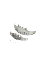 Wentylacja tylna Shoei do kasku NXR przyciemniana