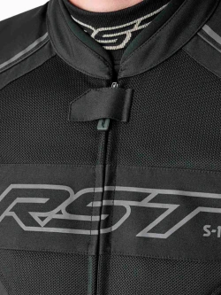 Kurtka motocyklowa tekstylna RST S1 Mesh D3O czarna
