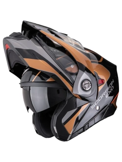 Kask adventure Scorpion ADX-2 Kamps czarno-złoty