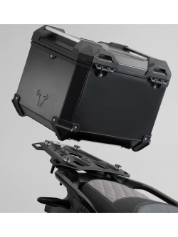Zestaw: kufry boczne + kufer centralny TRAX ADV + stelaże SW-Motech Yamaha Tracer 7/ GT (RM55, RM56) (25-) czarne [poj.: 2 x 45l + 38l]