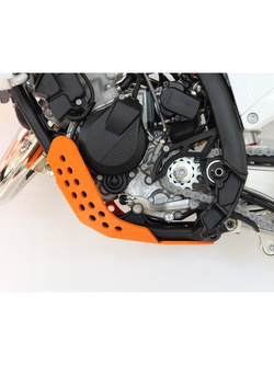Płyta pod silnik AXP Racing KTM 125SX/125XC/150EXC/150XCW pomarańczowa