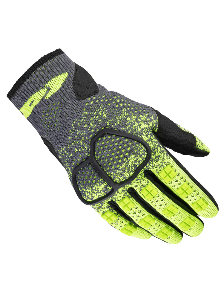 Rękawice motocyklowe Spidi Cross Knit czarno-szaro-żółte
