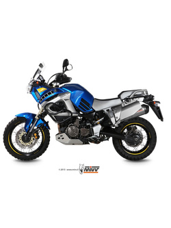 Tłumik motocyklowy Slip-On Line (Oval) MIVV do Yamaha XT1200Z Super Tenere (10-20) titanium