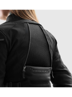 Kurtka motocyklowa damska tekstylna Rebelhorn Hardy 3.0 czarna