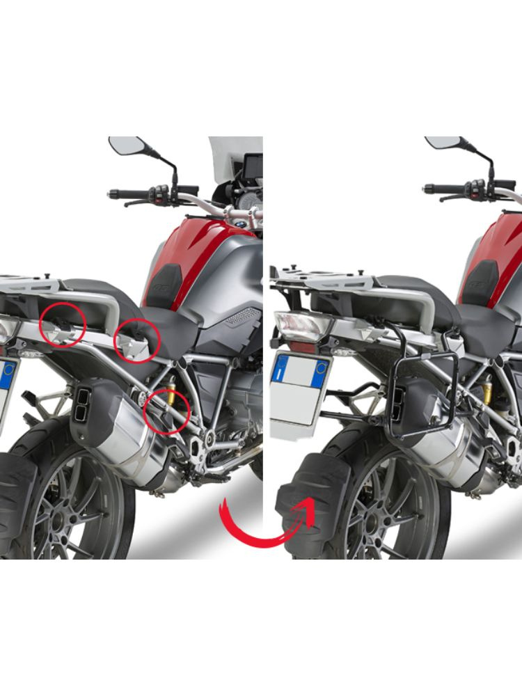 Stelaż kufrów bocznych Monokey GIVI BMW R 1200 GS/ 1250 GS (wybrane modele)