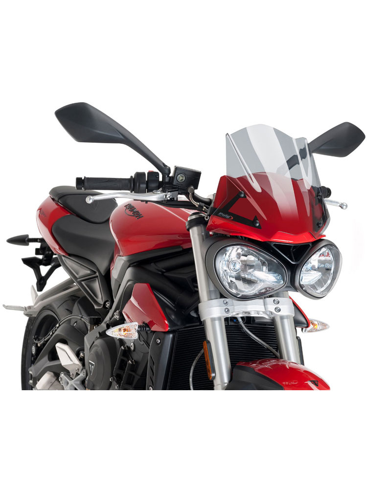 Owiewka PUIG do Triumph Street Triple S (17-19) lekko przyciemniana