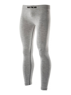 Legginsy termoaktywne SIXS PNX Merinos szare unisex