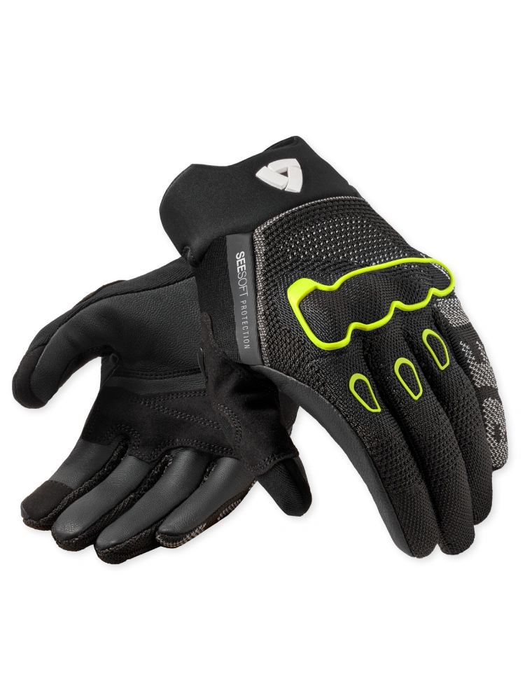 Rękawice motocyklowe letnie REV’IT! Hyperspeed 3 czarno-fluo żółte