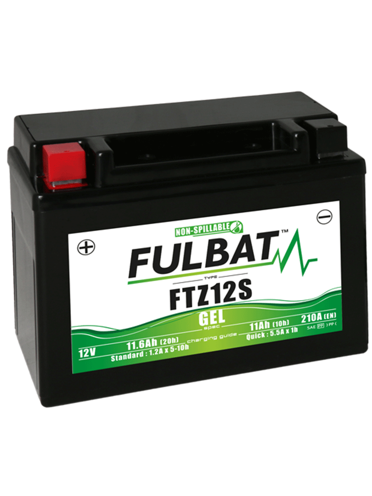 Akumulator żelowy Fulbat FTZ12S GEL do Honda/Kawasaki/KTM/Kymco/MV Agusta/Triumph/Yamaha