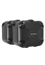 Zestaw: kufry boczne DUSC L + stelaże PRO SW-Motech BMW F 900 R/ XR (24-) [poj.: 2 x 41l]