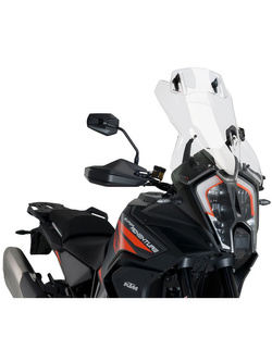 Regulowany deflektor PUIG do szyb i owiewek 2.0 przezroczysta [clip-on; wymiary: 30 x 13 cm]