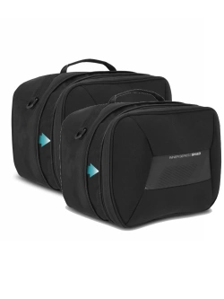 Zestaw toreb wewnętrznych do kufrów bocznych SHAD SH38X regulowanych, czarnych [pojemność: 2 x 17-20l]