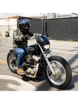 Kask integralny Biltwell Lane Splitter Solid czarny