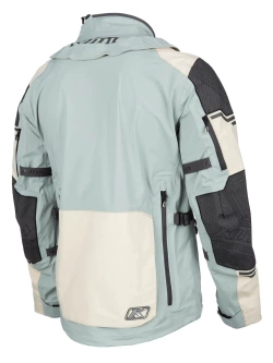 Kurtka motocyklowa tekstylna Klim Adventure Rally szaro-brązowa