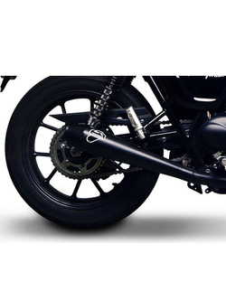 Układ wydechowy 2x1 Termignoni Slip-On stal nierdzewna do Triumph Street Twin (16-20) czarny