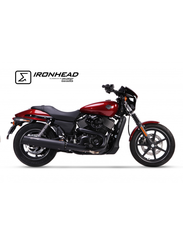 Tłumik IXIL IRONHEAD HC2-2B - Harley Davidson Street 500 / 750 (14-20)