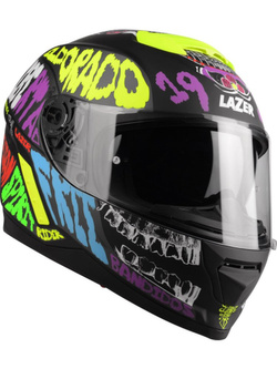 Kask integralny LAZER Rafale Mexicana czarny-multikolor