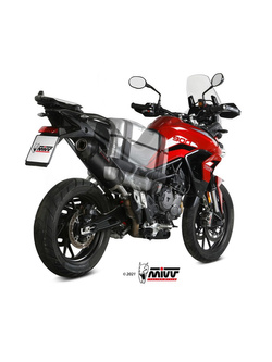 Tłumik motocyklowy Slip-On Line (Oval) MIVV do Triumph Tiger 900 / GT / Pro / Rally (21-) carbon