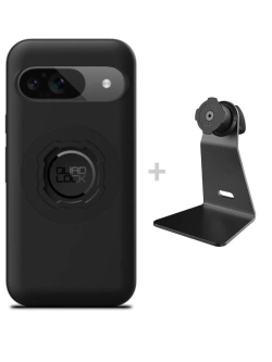 Zestaw na biurko: etui MAG na telefon Google Pixel 9 (magnetyczne) + uchwyt Quad Lock