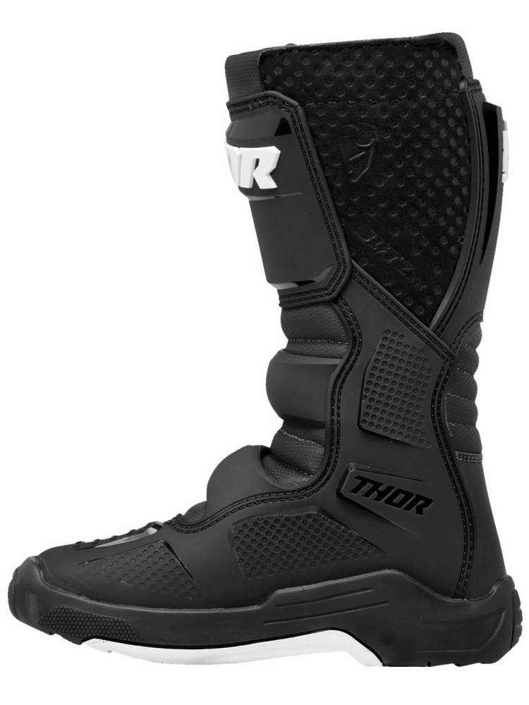 Buty cross dla dzieci Thor Blitz XR czarno-białe