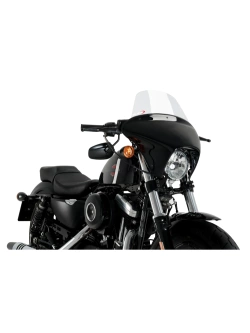 Półowiewka motocyklowa turystyczna PUIG Batwing SML Harley Davidson Sportster Forty-Eight XL1200X (15-20) przeźroczysta