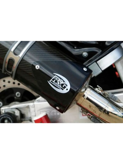 Osłona tłumika R&G do Suzuki GSX-R 1000 (07) czarna (prawa strona)