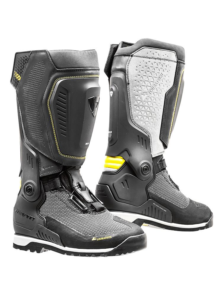 Buty motocyklowe adventure Touratech Destino Ultimate GTX 2024 czarno-żółte