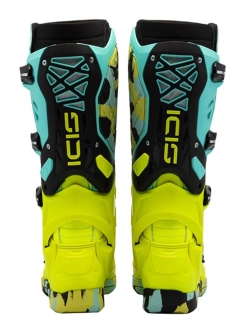 Buty enduro Sidi Crossair X biało-niebiesko-czerwone