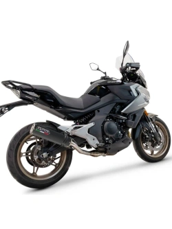 Tłumik motocyklowy G.P.R M3 Black Titanium CF Moto 700 MT (23-24) [z homologacją]