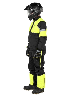 Spodnie przeciwdeszczowe Touratech Storm czarno-żółte