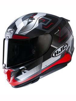 Kask integralny HJC RPHA 11 Nectus czarno-czerwono-biały