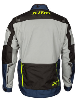 Kurtka enduro Klim Dakar niebiesko-fluo żółta