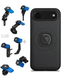 Zestaw na motocykl: etui MAG na telefon iPhone 17 Air (magnetyczne) + mocowanie Quad Lock