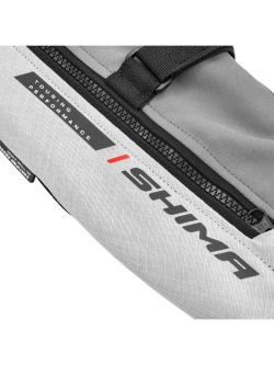Kurtka motocyklowa tekstylna Shima Tracker jasnoszara