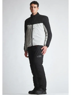 Kurtka motocyklowa tekstylna Modeka Atlaz czarno-popielata