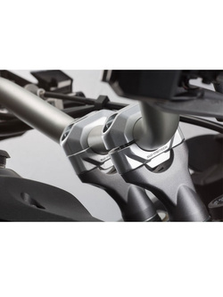 Zestaw podwyższający kierownicę SW-MOTECH modele Hondy, Suzuki, Yamahy, KTM [H: 20mm]