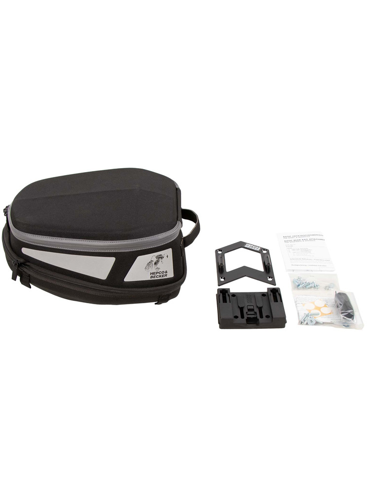 Torba na tył Hepco&Becker Royster Sport czarno-szara (mocowanie Basic w zestawie)