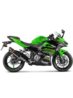 Tłumik motocyklowy Akrapovič Slip-On Line Kawasaki EX 400 Ninja (18-)/ Ninja 400/ 500 (24-)/ Z 400 (19-)/ 500 (25-) [włókno węglowe]