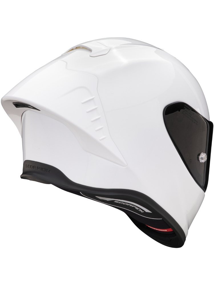 Kask integralny Scorpion EXO-R1 EVO Air FIM Racing biały połysk