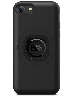 Zestaw na motocykl: etui MAG na telefon iPhone SE (2 i 3 gen) (magnetyczne) + mocowanie Quad Lock 