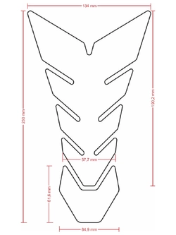 Tankpad Uniwersalny Onedesign Black Edition karbonowy