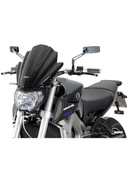 Szyba motocyklowa MRA Racing "NRM" Yamaha FZ-09 [14-16] czarna