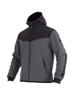 Softshell motocyklowy John Doe XTM V3 szaro-czarny