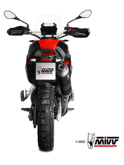 Tłumik motocyklowy Slip-On (Dakar) MIVV do Aprilia Tuareg 660 (22-) czarny